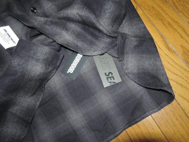 新品 NEIGHBORHOODネイバーフッド x WIND AND SEAウィンダンシー 背ロゴLOGO オンブレ チェックシャツ < ブランド 新品 NEIGHBORHOODネイバーフッド x WIND AND SEAウィンダンシー 背ロゴLOGO オンブレ チェックシャツ < ブランドの