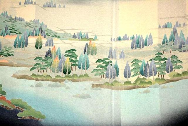 【最高峰】【未使用品】十日町友禅作家【阿部佳雪】山水風景文 比翼付 黒留袖 身丈162.5cm 裄丈64cm T3547 < 女性ファッション 【最高峰】【未使用品】十日町友禅作家【阿部佳雪】山水風景文 比翼付 黒留袖 身丈162.5cm 裄丈64cm T3547 < 女性ファッションの