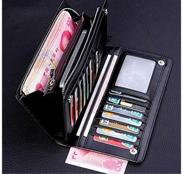 新品 メンズ 長財布 革 ウォレットカード収納 大容量 < 男性ファッション  新品 メンズ 長財布 革 ウォレットカード収納 大容量 < 男性ファッションの