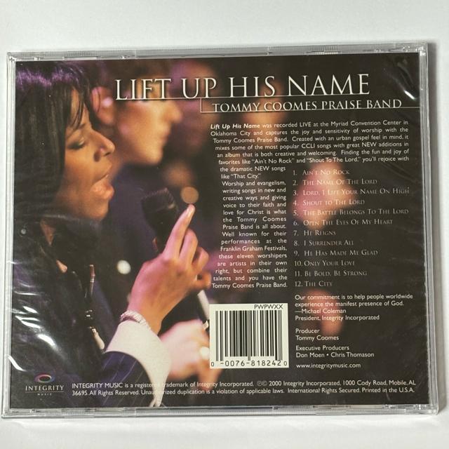 未開封品 Tommy Coomes Praise Band / Lift Up His Name < CD/DVD/ビデオ  未開封品 Tommy Coomes Praise Band / Lift Up His Name < CD/DVD/ビデオの