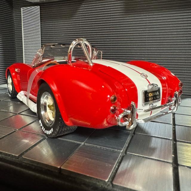 絶版未展示品 京商 1/18 コブラ427 レッド < ホビー  絶版未展示品 京商 1/18 コブラ427 レッド < ホビーの