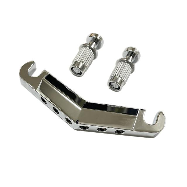 Gretsch風 V Stop テールピース クローム < ホビー  Gretsch風 V Stop テールピース クローム  < ホビーの