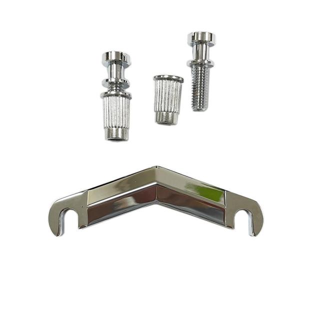 Gretsch風 V Stop テールピース クローム < ホビー  Gretsch風 V Stop テールピース クローム < ホビーの