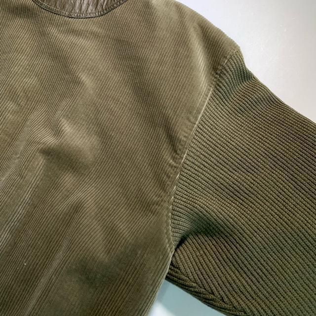 ピアスポーツ コーデュロイジャケット ドライバーズニット ドッキングブルゾン XLサイズ アウター ブルゾン < 男性ファッション ピアスポーツ コーデュロイジャケット ドライバーズニット ドッキングブルゾン XLサイズ アウター ブルゾン < 男性ファッションの