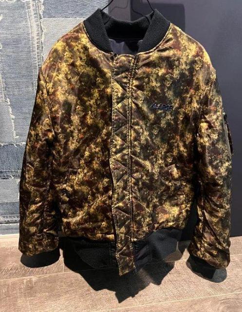 XLARGE/エクストララージ/MA-1/ALPHA/アルファ/フライトジャケット/ミリタリー/デジタルカモ/リバーシブル/LA < ブランド XLARGE/エクストララージ/MA-1/ALPHA/アルファ/フライトジャケット/ミリタリー/デジタルカモ/リバーシブル/LA < ブランドの