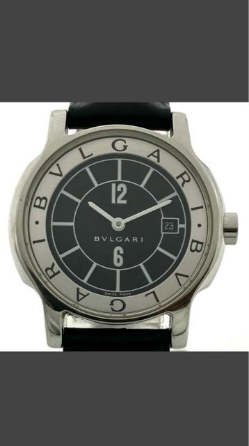 BVLGARI SOLOTEMPO ST29S QZ �u���b�N������  �� �u�����h�� 