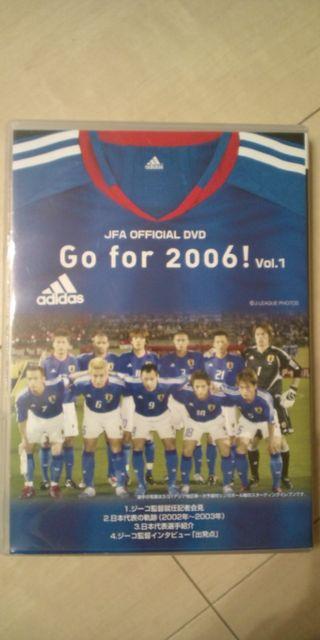 日本代表 Go for 2006! VoI,1・2 DVD 2本 < CD/DVD/ビデオ  日本代表 Go for 2006! VoI,1・2 DVD 2本 < CD/DVD/ビデオの