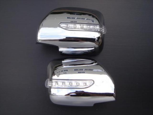 クロームメッキLEDミラーカバー ランドクルーザー 100系 < 自動車/バイク クロームメッキLEDミラーカバー ランドクルーザー 100系 < 自動車/バイク