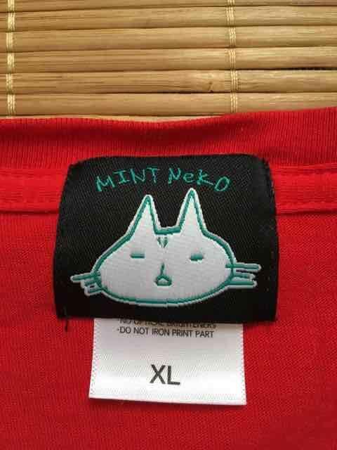 mintneko・ヨジロックフェス2016限定Tシャツ。レッド < ブランド mintneko・ヨジロックフェス2016限定Tシャツ。レッド < ブランドの