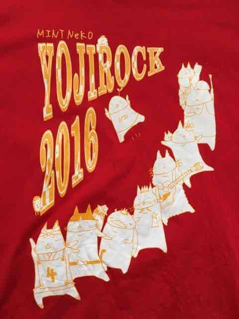mintneko・ヨジロックフェス2016限定Tシャツ。レッド < ブランド mintneko・ヨジロックフェス2016限定Tシャツ。レッド < ブランドの