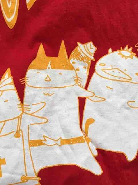 mintneko・ヨジロックフェス2016限定Tシャツ。レッド < ブランド mintneko・ヨジロックフェス2016限定Tシャツ。レッド < ブランドの