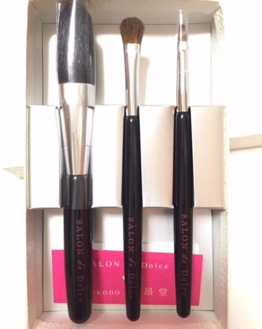 侑昂堂◎SALONdeDolce◎熊野筆メイクブラシset◎新品 < 香水/コスメ/ネイル 侑昂堂◎SALONdeDolce◎熊野筆メイクブラシset◎新品 < 香水/コスメ/ネイルの