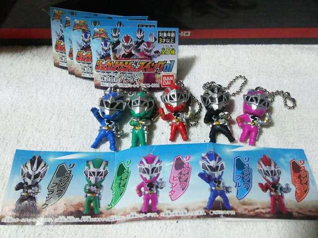 リュウソウジャー スイング 全5種 '19 未使用 赤青桃緑黒 < ホビー リュウソウジャー スイング 全5種 '19 未使用 赤青桃緑黒 < ホビーの