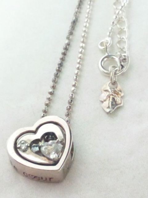 組曲【KUMIKYOKU JEWELRY】SV シルバー ストーン ハート ネックレス < 女性アクセサリー/時計 組曲【KUMIKYOKU JEWELRY】SV シルバー ストーン ハート ネックレス < 女性アクセサリー/時計の