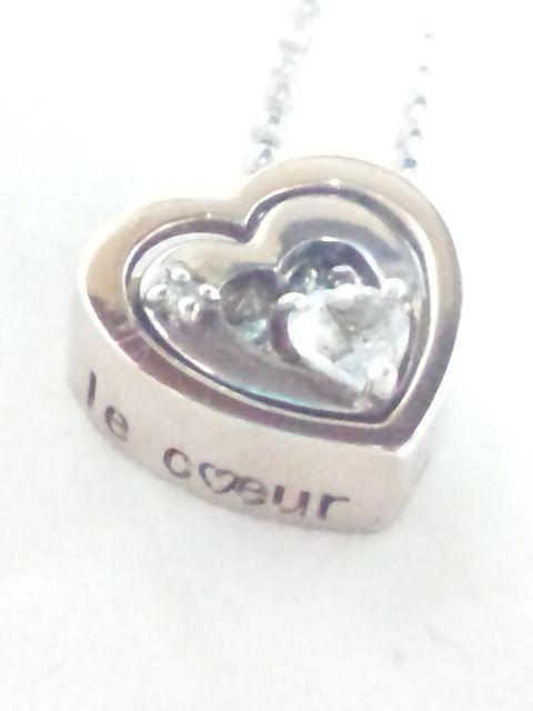 組曲【KUMIKYOKU JEWELRY】SV シルバー ストーン ハート ネックレス < 女性アクセサリー/時計 組曲【KUMIKYOKU JEWELRY】SV シルバー ストーン ハート ネックレス < 女性アクセサリー/時計の