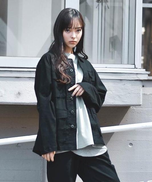 新品タグ付き  シャツ ブラウス 綿麻ストレッチミリタリーシャツジャケット M < 男性ファッション  新品タグ付き  シャツ ブラウス 綿麻ストレッチミリタリーシャツジャケット M < 男性ファッションの