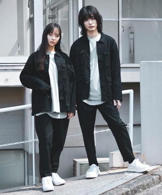 新品タグ付き  シャツ ブラウス 綿麻ストレッチミリタリーシャツジャケット M < 男性ファッション  新品タグ付き  シャツ ブラウス 綿麻ストレッチミリタリーシャツジャケット M < 男性ファッションの