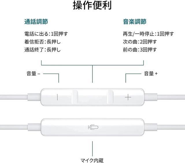 イヤホン 有線 3.5mmジャック HIFI音質 音量調整 重低音 ノイズキャンセリング マイク付き通話可能 クリア通話 音量調節 < 家電/AV  イヤホン 有線 3.5mmジャック HIFI音質 音量調整 重低音 ノイズキャンセリング マイク付き通話可能 クリア通話 音量調節 < 家電/AVの
