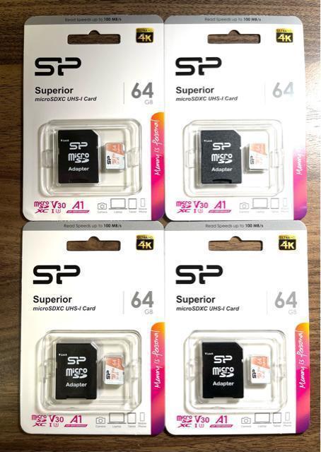 microSDJ[h 64GB (A_v^[t)VRp[y4Zbgz 