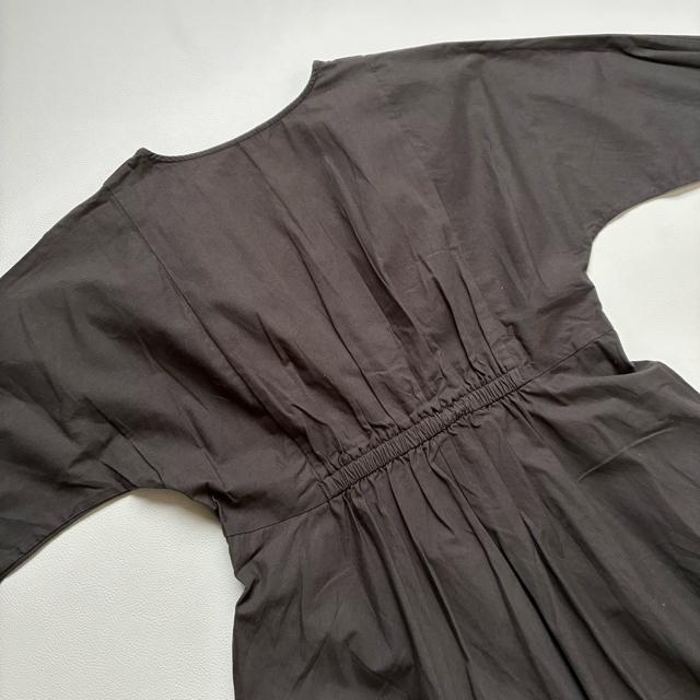 ◆アーバンリサーチ◆綿100%◆チャコールブラウン◆シャツマキシワンピース◆F < ブランド  ◆アーバンリサーチ◆綿100%◆チャコールブラウン◆シャツマキシワンピース◆F < ブランドの