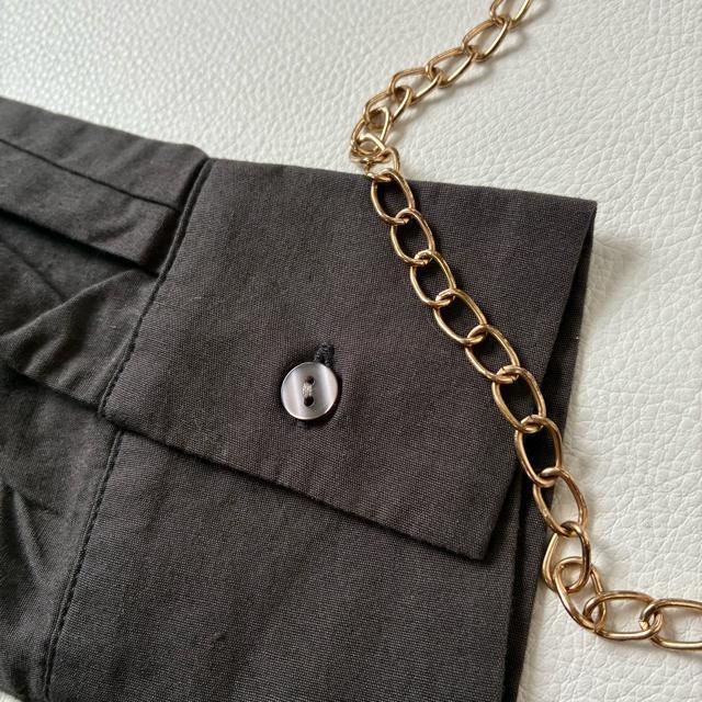 ◆アーバンリサーチ◆綿100%◆チャコールブラウン◆シャツマキシワンピース◆F < ブランド  ◆アーバンリサーチ◆綿100%◆チャコールブラウン◆シャツマキシワンピース◆F < ブランドの