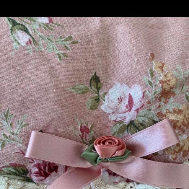 KARIN☆花柄☆ピンク、レースデザイン。マルチポーチ。多目的 < 女性ファッション KARIN☆花柄☆ピンク、レースデザイン。マルチポーチ。多目的 < 女性ファッションの