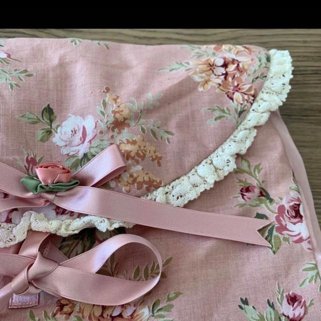 KARIN☆花柄☆ピンク、レースデザイン。マルチポーチ。多目的 < 女性ファッション KARIN☆花柄☆ピンク、レースデザイン。マルチポーチ。多目的 < 女性ファッションの