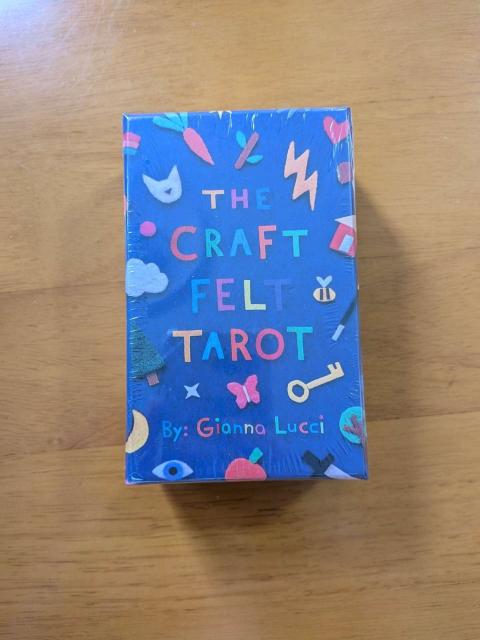 クラフトフェルトタロット THE CRAFT FELT TAROT Gianna Lucci 78枚組 < 本/雑誌 クラフトフェルトタロット THE CRAFT FELT TAROT Gianna Lucci 78枚組 < 本/雑誌の