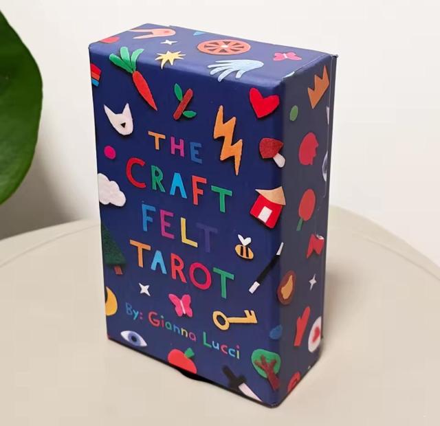クラフトフェルトタロット THE CRAFT FELT TAROT Gianna Lucci 78枚組 < 本/雑誌 クラフトフェルトタロット THE CRAFT FELT TAROT Gianna Lucci 78枚組 < 本/雑誌の