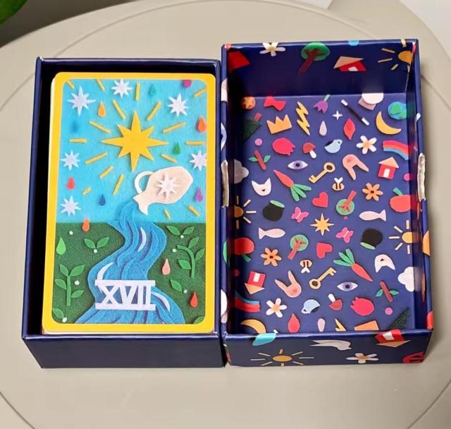 クラフトフェルトタロット THE CRAFT FELT TAROT Gianna Lucci 78枚組 < 本/雑誌 クラフトフェルトタロット THE CRAFT FELT TAROT Gianna Lucci 78枚組 < 本/雑誌の