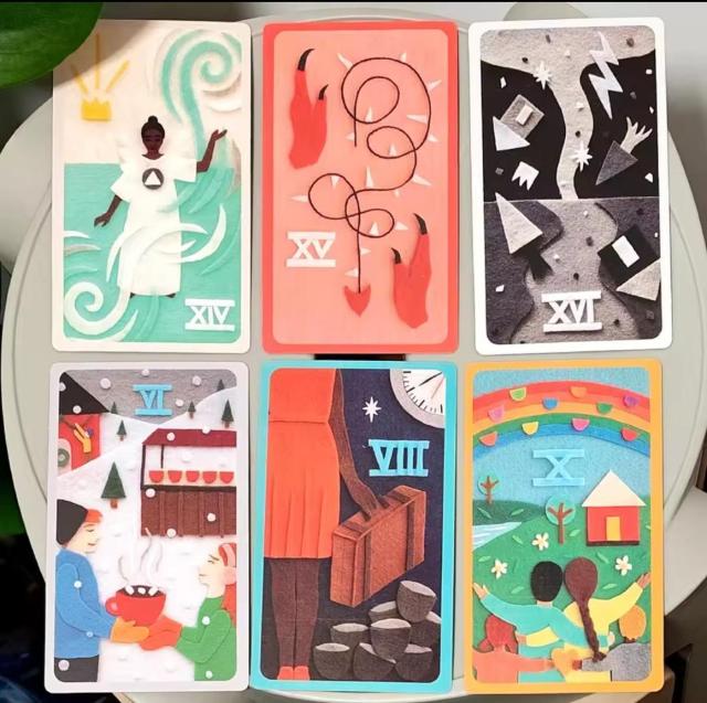 クラフトフェルトタロット THE CRAFT FELT TAROT Gianna Lucci 78枚組 < 本/雑誌 クラフトフェルトタロット THE CRAFT FELT TAROT Gianna Lucci 78枚組 < 本/雑誌の