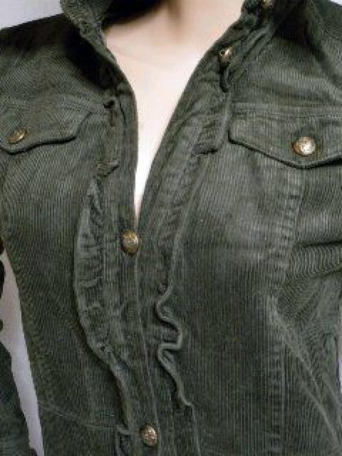 《New》AneCan★カジュアル・美ライン*コーデュロイ*ワンピ<カーキM> < 女性ファッション 《New》AneCan★カジュアル・美ライン*コーデュロイ*ワンピ<カーキM> < 女性ファッションの