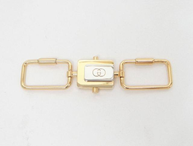 GUCCI グッチ オールドグッチ Gマーク キーリング キーホルダー ゴールド×シルバー<USED>【送料無料】 < ブランド GUCCI グッチ オールドグッチ Gマーク キーリング キーホルダー ゴールド×シルバー<USED>【送料無料】 < ブランドの