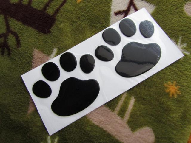 ● 送料無料! DOG足跡!可愛い! わんちゅんの肉球 足裏 コーギー/ダックス!デカール ステッカーSET ブラック仕様 新品! < 自動車/バイク ● 送料無料! DOG足跡!可愛い! わんちゅんの肉球 足裏 コーギー/ダックス!デカール ステッカーSET ブラック仕様 新品! < 自動車/バイク