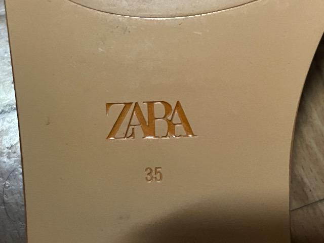 ZARAパール付きフラットサンダル < 女性ファッション  ZARAパール付きフラットサンダル < 女性ファッションの