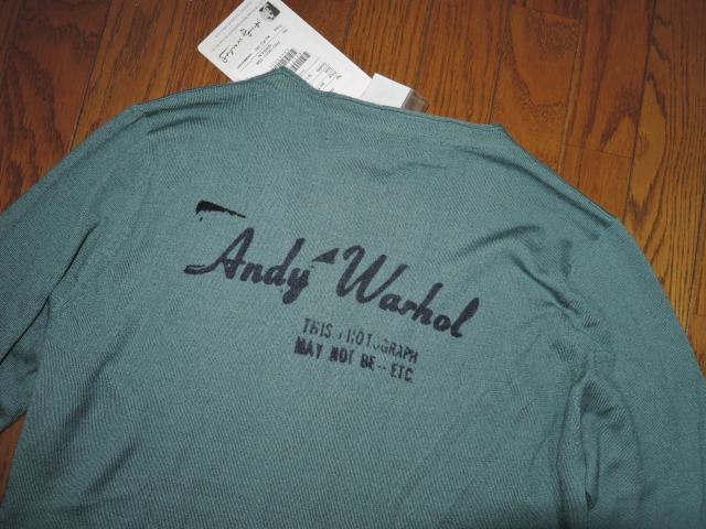 Vi HYSTERIC GLAMOUR qXebNO}[ ~ ANDY Worhol JV~jbg J[fBK SiU  uh 