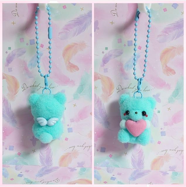 ハンドメイド♪ポンポンマスコット『ハート持ちくま天使』ピンクハートB < ペット/手芸/園芸 ハンドメイド♪ポンポンマスコット『ハート持ちくま天使』ピンクハートB < ペット/手芸/園芸の