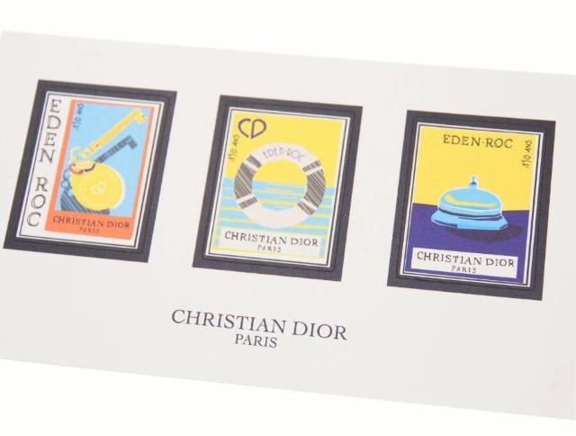 クリスチャンディオール シール ステッカー EDEN-ROC エデンロック 切手風 Christian Dior【正規品】 < ブランド クリスチャンディオール シール ステッカー EDEN-ROC エデンロック 切手風 Christian Dior【正規品】 < ブランドの