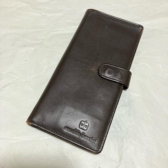 【ヴィンテージ】【アーノルドバッシーニ】 本革 / 長財布 < 男性ファッション 【ヴィンテージ】【アーノルドバッシーニ】 本革 / 長財布 < 男性ファッションの