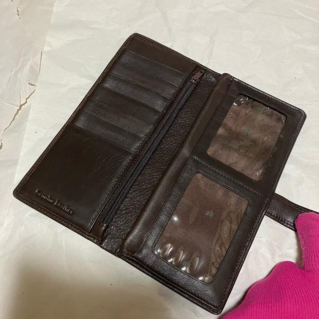 【ヴィンテージ】【アーノルドバッシーニ】 本革 / 長財布 < 男性ファッション 【ヴィンテージ】【アーノルドバッシーニ】 本革 / 長財布 < 男性ファッションの