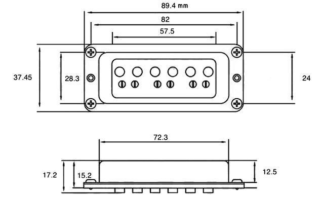 Eric Custom DeArmond Dynasonic風 ペアセット < ホビー  Eric Custom DeArmond Dynasonic風 ペアセット < ホビーの