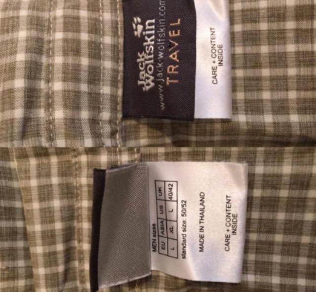 美品Jack Wolfskin ジャックウルフスキン 半袖 シャツポケット付き刺繍ロゴチェック柄人気高級ブランド大活躍素敵 < 男性ファッション 美品Jack Wolfskin ジャックウルフスキン 半袖 シャツポケット付き刺繍ロゴチェック柄人気高級ブランド大活躍素敵 < 男性ファッションの