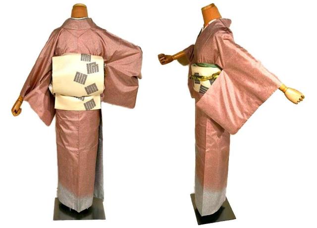 訪問着 最高級 美品 京友禅 伝統工芸士 松井青々 大島紬 暈たたき染め バチ衿 身丈157.5cm 裄丈61.5cm T3686 < 女性ファッション 訪問着 最高級 美品 京友禅 伝統工芸士 松井青々 大島紬 暈たたき染め バチ衿 身丈157.5cm 裄丈61.5cm T3686 < 女性ファッションの