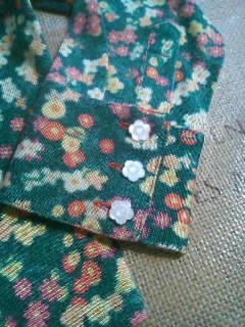 ●BACK ALLEY● グリーンに花柄ロンシャツ 110 < ブランド ●BACK ALLEY● グリーンに花柄ロンシャツ 110 < ブランドの