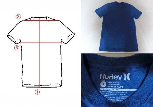USAw n[[yHurleyzPREMUIM FIT SsVc US S Blue  uh 