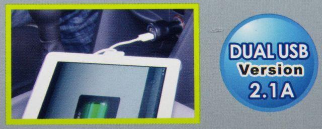 おしゃれに光るiPhone、iPadにUSBダブルソケットチャージャー  < 自動車/バイク おしゃれに光るiPhone、iPadにUSBダブルソケットチャージャー  < 自動車/バイク