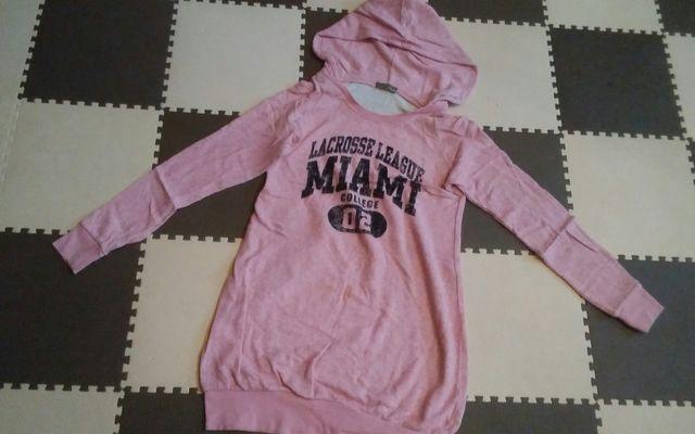 美品 BLUE STRIVE ピンク ロングパーカー Lサイズ < 女性ファッション  美品 BLUE STRIVE ピンク ロングパーカー Lサイズ  < 女性ファッションの