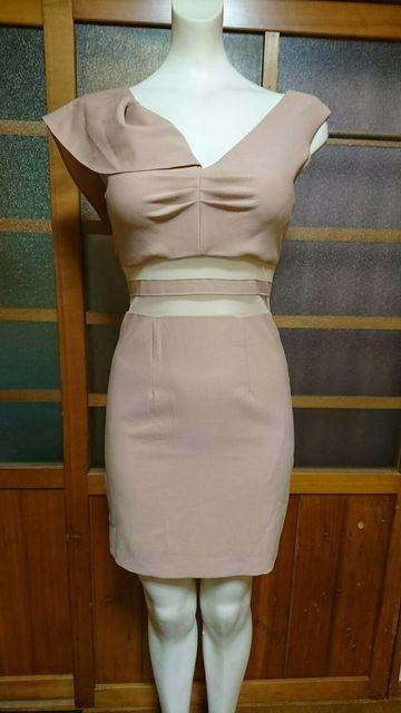 dazzy 肩フリル ミニドレス < 女性ファッション  dazzy 肩フリル ミニドレス  < 女性ファッションの
