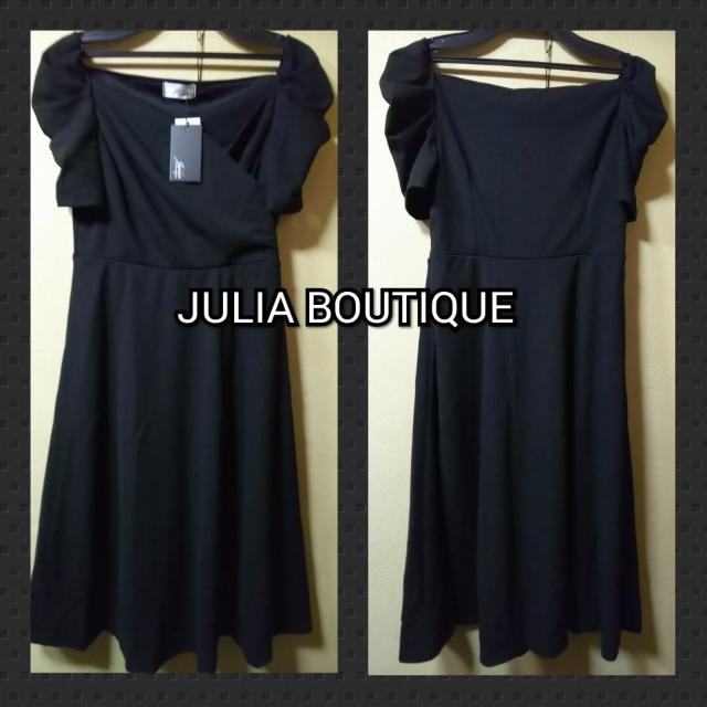 JULIA BOUTIQUE★新品★ジャージ素材ワンピ < 女性ファッション  JULIA BOUTIQUE★新品★ジャージ素材ワンピ  < 女性ファッションの