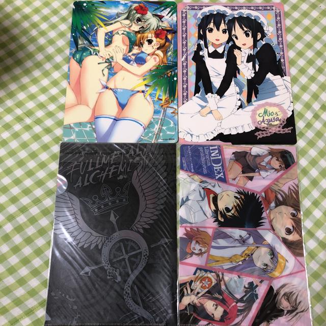 付録クリアファイル 下じきセット けいおん 他 < アニメ/コミック/キャラクター  付録クリアファイル 下じきセット けいおん 他 < アニメ/コミック/キャラクターの